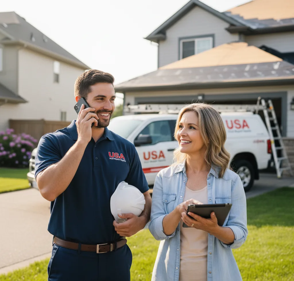 USA Roof Repair Experts customer support in Claysburg